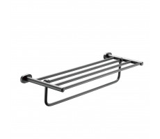 Полка для полотенец Shevanik SG5108T, оружейная сталь