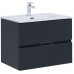 Тумба с раковиной Aquanet Алвита new 70 2 ящ. цв.антрацит 00306153 Тумба с раковиной Aquanet Алвита new 70 2 ящ. цв.антрацит 00306153