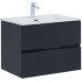 Тумба с раковиной Aquanet Алвита new 70 2 ящ. цв.антрацит 00306153 Тумба с раковиной Aquanet Алвита new 70 2 ящ. цв.антрацит 00306153