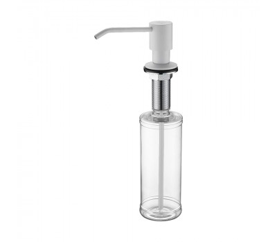 Дозатор для жидкого мыла REIN, D002-431, белый матовый, Paulmark 