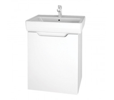Тумба под раковину подвесная/напольная Dreja Mini 50 см, белый