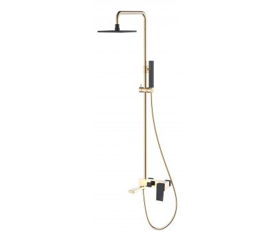 стойка Q для душа GoldBlack Boheme 148-GB.2 