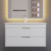 Тумба с раковиной для ванной подвесная Uperwood Modul 77х45х57 см, белая матовая 393020550 Тумба с раковиной для ванной подвесная Uperwood Modul 77х45х57 см, белая матовая 393020550