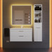 Тумба с раковиной для ванной подвесная Uperwood Modul 77х45х57 см, белая матовая 393020550 Тумба с раковиной для ванной подвесная Uperwood Modul 77х45х57 см, белая матовая 393020550