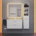 Тумба с раковиной для ванной подвесная Uperwood Modul 77х45х57 см, белая матовая 393020550 Тумба с раковиной для ванной подвесная Uperwood Modul 77х45х57 см, белая матовая 393020550
