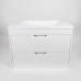 Тумба с раковиной для ванной подвесная Uperwood Modul 77х45х57 см, белая матовая 393020550 Тумба с раковиной для ванной подвесная Uperwood Modul 77х45х57 см, белая матовая 393020550