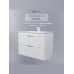 Тумба с раковиной для ванной подвесная Uperwood Modul 77х45х57 см, белая матовая 393020550 Тумба с раковиной для ванной подвесная Uperwood Modul 77х45х57 см, белая матовая 393020550