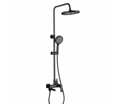 Душевая система FRAP F2489-6, черный 