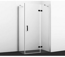 Душевой уголок WasserKRAFT  10H10RBLACK MATT черный матовый/хром 