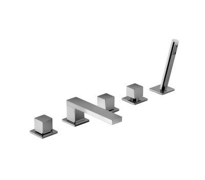 Смеситель для ванны Fantini Mint 34 93 F165 Нержавейка Смеситель для ванны Fantini Mint 34 93 F165 Нержавейка