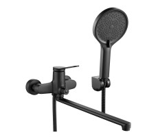 Смеситель для ванны Shevanik S6222H, черный