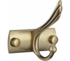 Крючок Savol двойной S-00111C бронза Крючок Savol двойной S-00111C бронза