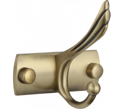 Крючок Savol двойной S-00111C бронза 