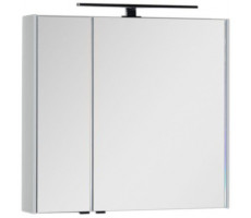 Зеркальный шкаф Aquanet Латина 80 белый 00179635 