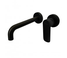 Смеситель для раковины PAINI Nove встраиваемый, черный (YO) 09YO208 