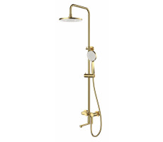 Душевая система со смесителем Sochi Gold ST260SCGold ESKO 