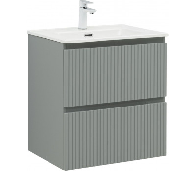 Тумба с раковиной Aquanet Джейн 120 цв.мисти грин (раковина Flat) 00340692 Тумба с раковиной Aquanet Джейн 120 цв.мисти грин (раковина Flat) 00340692