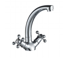 Смеситель для кухни WesnaArt RASSVET RAS02-120, хром