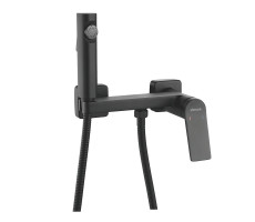 Гигиенический душ со смесителем Shevanik S4105H-1, черный