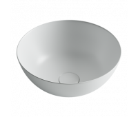 Умывальник чаша накладная круглая (цвет Белый Матовый) Element 358*358*155мм Ceramica Nova CN6003 Белый Матовый 