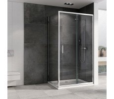 Душевой уголок ABBER Schwarzer Diamant AG301005-S805 хром 