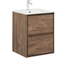 Тумба с раковиной Aquanet Милан 50 цв. дуб рустикальный 00340161 Тумба с раковиной Aquanet Милан 50 цв. дуб рустикальный 00340161