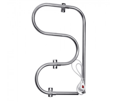 Полотенцесушитель элктрический Domoterm E-образный DMT 104-25 44x70 EK R Хром 