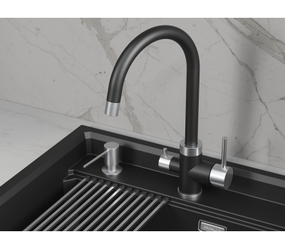 Смеситель для кухни GRANULA 5169, ТУРМАЛИН 