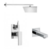 Комплект на 2 потребителя Grazia PAINI, для ванны с верхним душем, хром 21CRSET26911BATHHEAD 