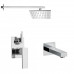 Комплект на 2 потребителя Grazia PAINI, для ванны с верхним душем, хром 21CRSET26911BATHHEAD 