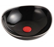 Раковина накладная 47х47 см Azario AZ- 4031-B18-S12 цвет Черный глянцевый