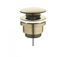 Донный клапан PAINI клик-клак универсальный, старая бронза 53F3945ETSR 