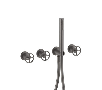 Смеситель для ванны Fantini  Fontane Bianche 47 P5 P017B Gun metal 