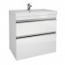 Тумба с раковиной подвесная/напольная Dreja Grace Plus 60 см, белый