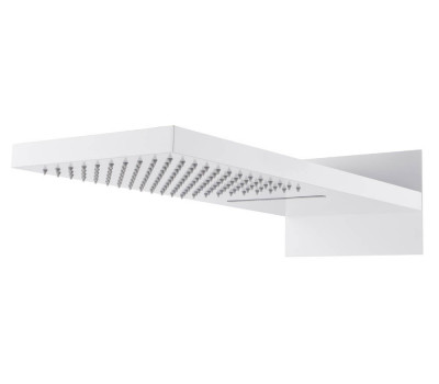 Лейка верхняя FUSION White с каскадом Boheme 419-2-MW белый матовый