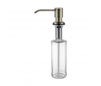 Дозатор для жидкого мыла REIN ,D002-BR, бронза, Paulmark 