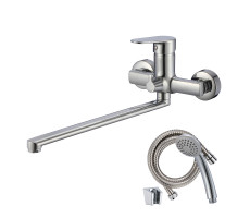 Смеситель для ванны WesnaArt NATUR NAT07-320, хром