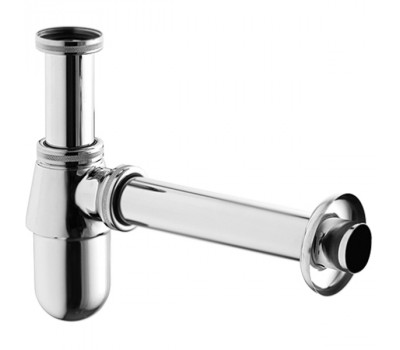 Сифон для раковины Kludi бутылочный G1 1/4, хром 1010505-00 