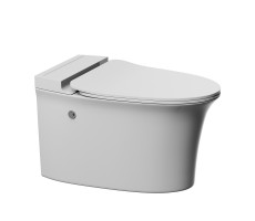 Унитаз ABBER Bequem AC1124P подвесной белый с импульсным смывом 