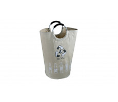 Корзина для белья FIXSEN LOFT STYLE с алюминиевыми ручками бежевая FX-1012 Корзина для белья FIXSEN LOFT STYLE с алюминиевыми ручками бежевая FX-1012