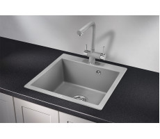 Кухонная мойка GRANULA 5102, АЛЮМИНИУМ, кварц 
