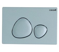 Кнопка для инсталляции SPA матовая серая CREAVIT GP7002.00 Серый матовый