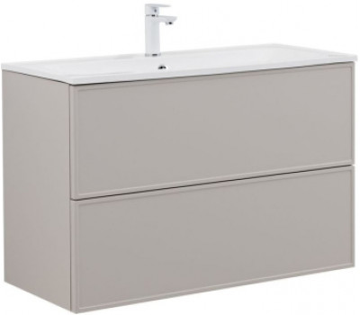 Тумба под раковину Aquanet Арт 100 бежевый 00343969 