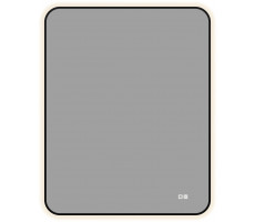 Зеркало Aquanet Контур 1000х800 LED TX антипар, черный 00367663 