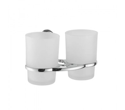 Стакан двойной Maretti Karla KA8022010, хром 