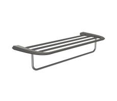Полка для полотенец Knotlor  TR103GM оружейная сталь матовый 