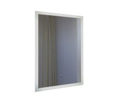 Зеркало для ванной Comforty Эдельвейс 55 LED-подсветка, бесконтактный сенсор, антизапотевание 00-00014240 
