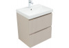 Тумба под раковину Aquanet Джейн (Flat) 60 бежевый 00343975 Тумба под раковину Aquanet Джейн (Flat) 60 бежевый 00343975