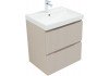 Тумба под раковину Aquanet Джейн (Flat) 60 бежевый 00343975 Тумба под раковину Aquanet Джейн (Flat) 60 бежевый 00343975
