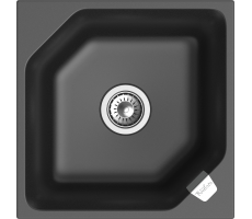 Мойка Rivelato LOCUS 50 1-чаш 500*500 LS-50 antracite Мойка Rivelato LOCUS 50 1-чаш 500*500 LS-50 antracite